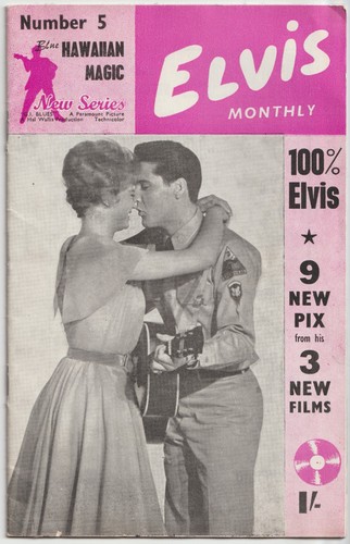 Elvis presley monthly - elvis, magazine