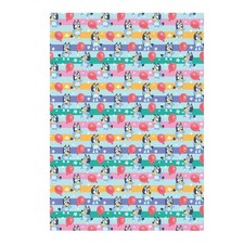Bluey Balloon Gift Wrap