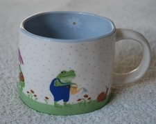 Fat face gardener - gardener, frog