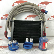 Universal Oil Cooler & Filter Relocation Kit for Nissan 200sx Skyline Honda 350z