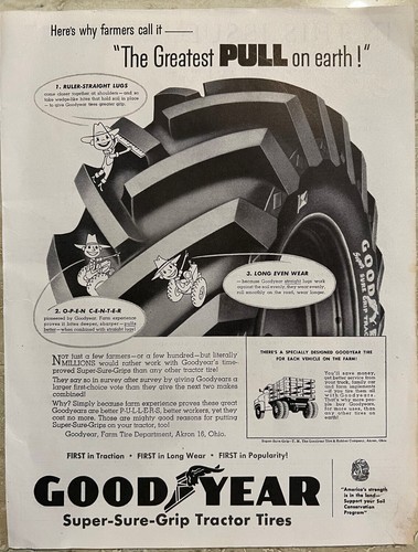 1953 goodyear super sure grip - 1953,