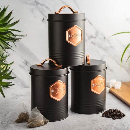 Tea coffee sugar cannister - cannister, 3