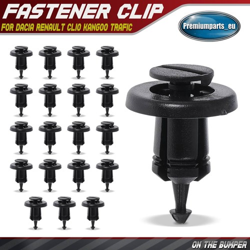 20x 8mm nylon - 20x, fastener