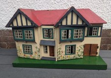 Early 20th Century Vintage Triang Dolls House In Tudor Style Made in England 