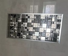 Verona Glass/Silver mosaic