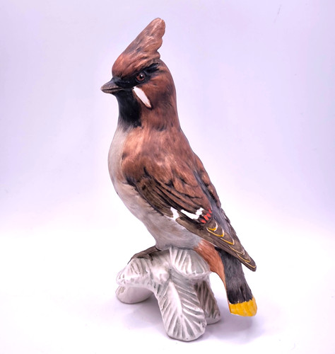 Vintage goebel waxwing - vintage, bird