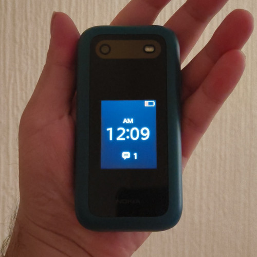 Nokia 2660 flip 10mb blue - flip,