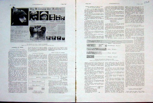 Original old vintage print - vintage,