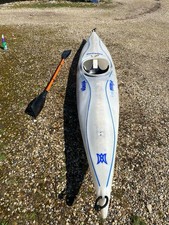 Perception Slalom Kayak with Paddle – Whitewater Racing / Training