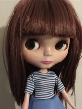 💖  🇬🇧 Blythe Basaak Doll With Brown Hair And Outfit UK Seller