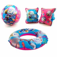 Paw Patrol Girls Inflatable Armbands Swim Ring Arm Bands Goggles Set of 2 saving