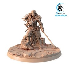 Helena- Armored Longsword