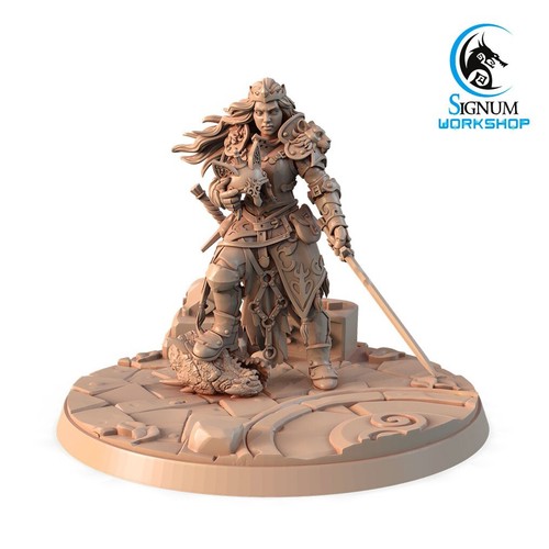 Helena armored longsword - helena-,