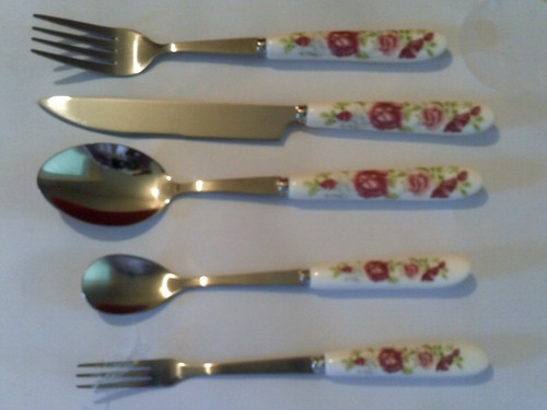 Stunning pcs cutlery - a, set