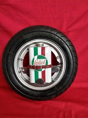 Vespa aluminium spare wheel - aluminium,