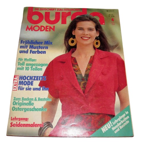 Burda moden 1990 - moden, 4/1990