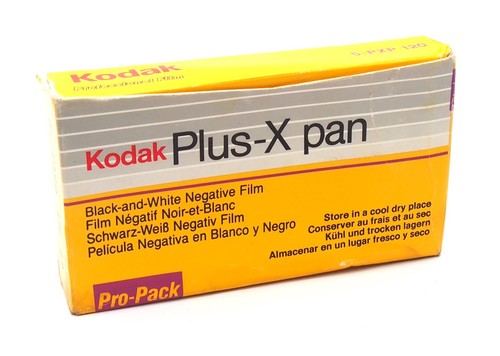Kodak plus pan pack - plus-x, 120