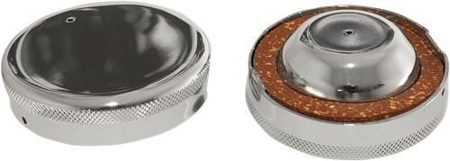 Emgo chrome vented gas - chrome,