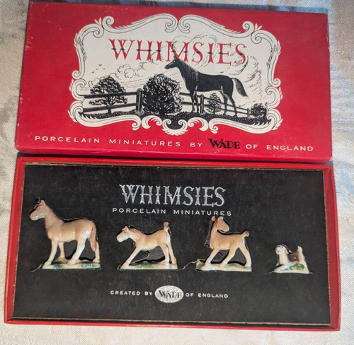 Wade whimsies set horses - wade,