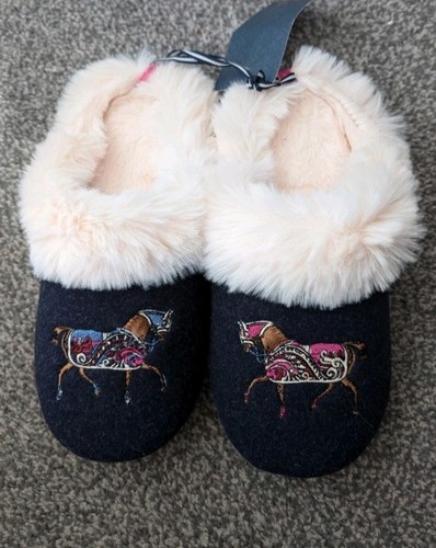 Joules lux slip slippers - joules,