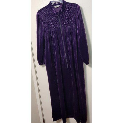 Vtg saybury zip front purple - saybury,