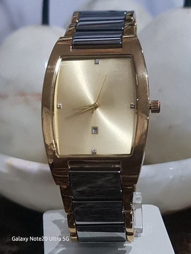 Mens tungsten watch quartz - tungsten,