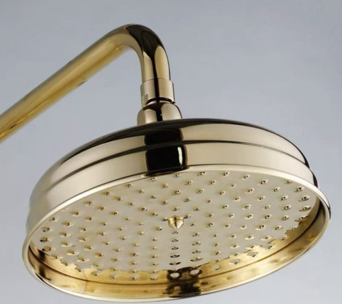 Retro brass bathroom round - retro,