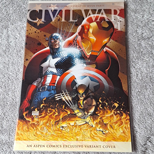 Marvel comics civil war - comics, #1