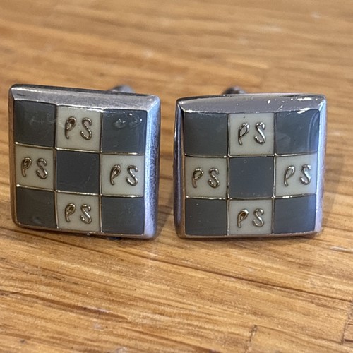 Paul smith chrome cufflinks - paul,