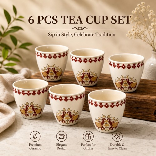Ceramic matka tea cups mugs - ceramic,