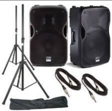 ALTO 15 Inch POWERED PA SYSTEM Inc Mixer For Medium Venues Up To 200 Guests