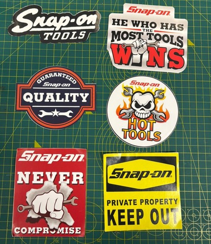 Snap tools piece sticker - on,