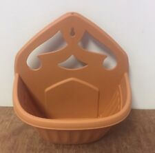 Hanging Wall Fence Planters 32cm Plastic  Sets of 2,4,5,6 & 8 Black Green Stone