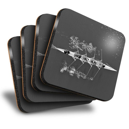 Set square coasters - 4,