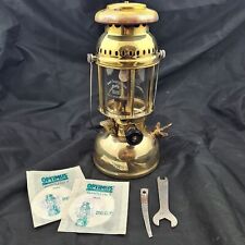 Optimus 1200 Brass Kerosene Lantern Paraffin Camping Lamp Camplight Petroleum