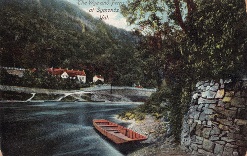 Postcard symonds yat the - -,