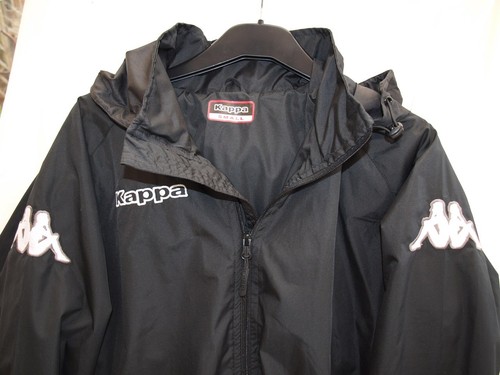 Kappa black hooded - black,