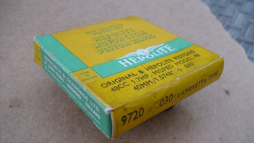 Hepolite piston ring set - piston,