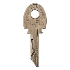 BILFIX Wilmot Breeden CLASSIC CAR KEY 00000 - Original Vintage Key - my ref.k824