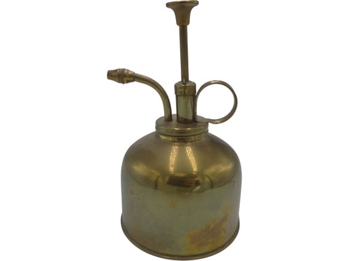 Vintage brass spray bottle - vintage,
