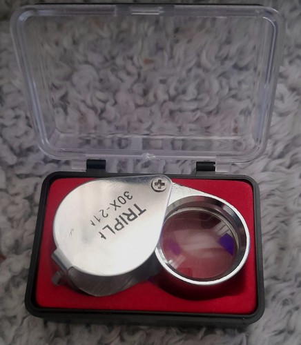 Jewelers eye loupe pocket - jewelers,