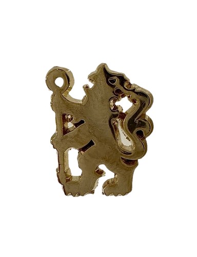 Chelsea lion gold pin badge - lion,