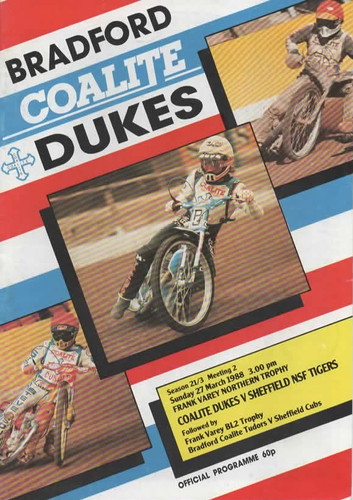 Bradford speedway programme - bradford,