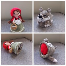 Hand Crocheted Red Riding