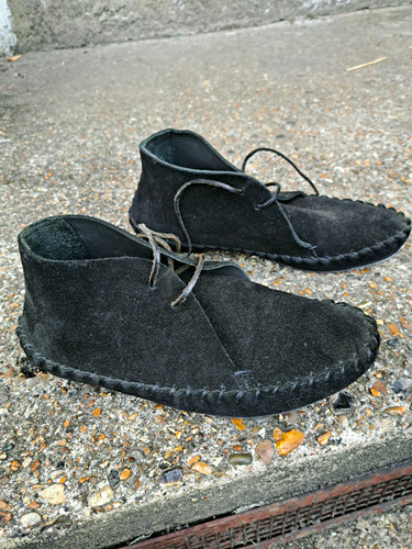 Acne studios black suede - black,