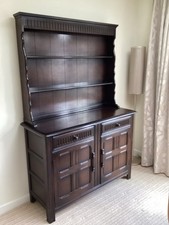 PRIORY DARK OAK DRESSER  /