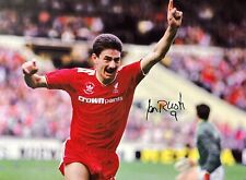 IAN RUSH KOP LEGEND SIGNED LIVERPOOL FOOTBALL 16x12 PHOTO PROOF & COA