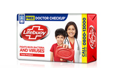 3x Genuine Lifebouy Soap 128grams (antibacterial soap)