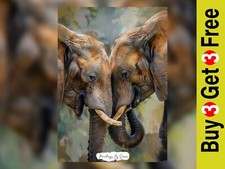 Gentle Giants, Watercolor