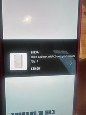 IKEA Bissa Shoes Cabinet